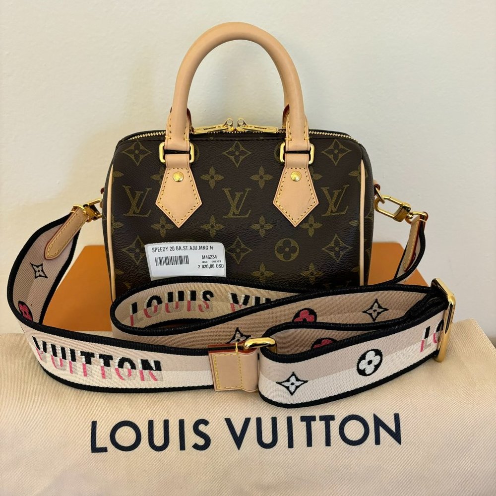 Louis Vuitton M46234 Speedy Bandoulière 20 Cross Body Monogram Bag